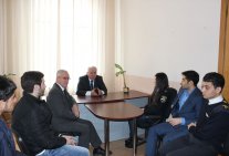 Meeting of Law Institute’s students from Azerbaijan with a famous countryman